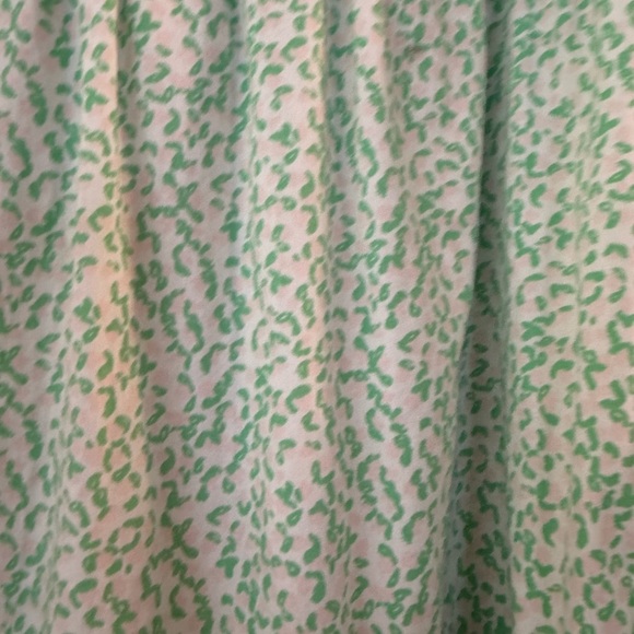 Crown & Ivy Green Smocked Tiered Sundress - Picture 3 of 8